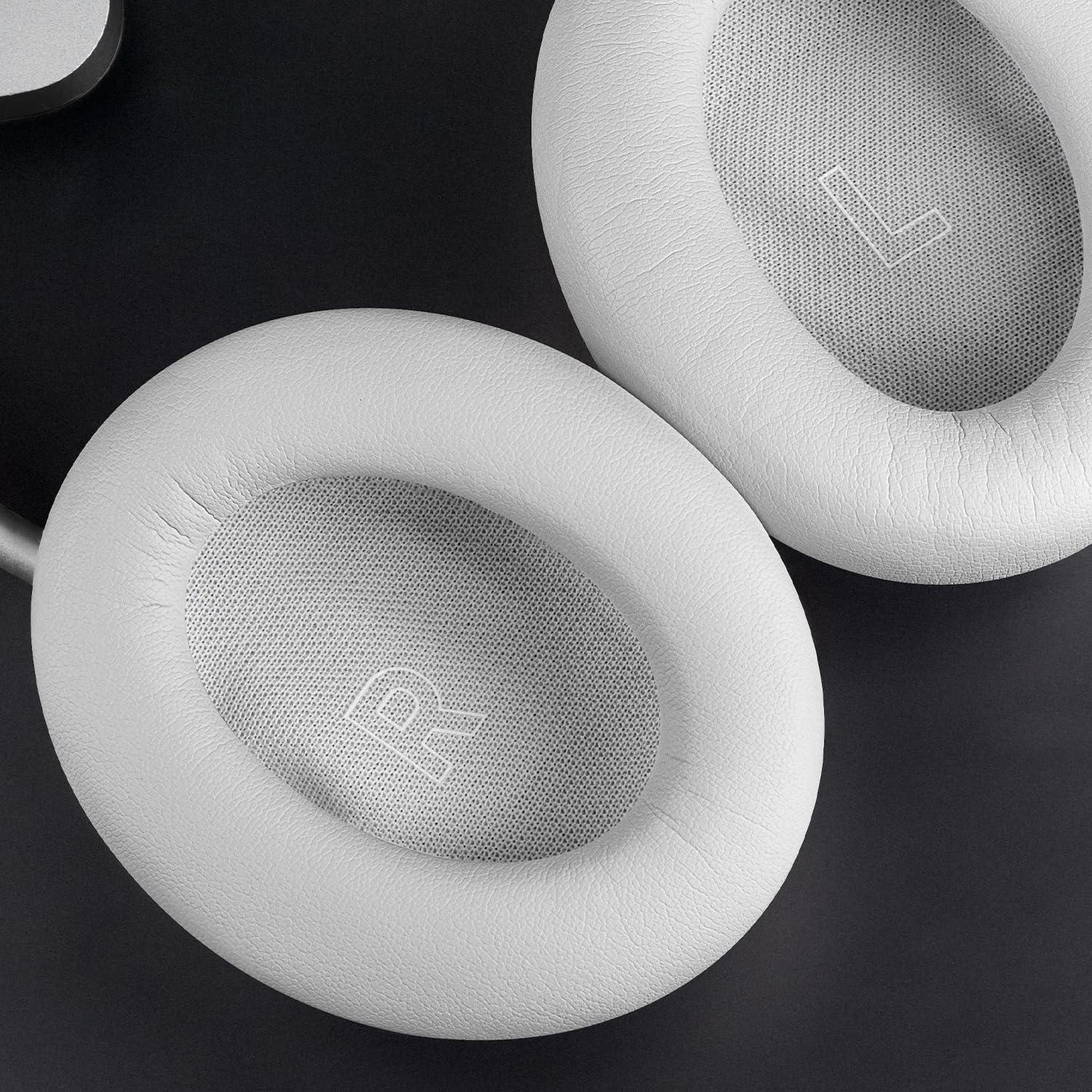 SOULWIT SOULWIT Replacement Earpads for Bose QuietComfort(QC) Ultra Wireless Headphones, Ear Pads Cushions with Softer Protein Leather, High-Density Noise Cancelling Foam - White Smoke