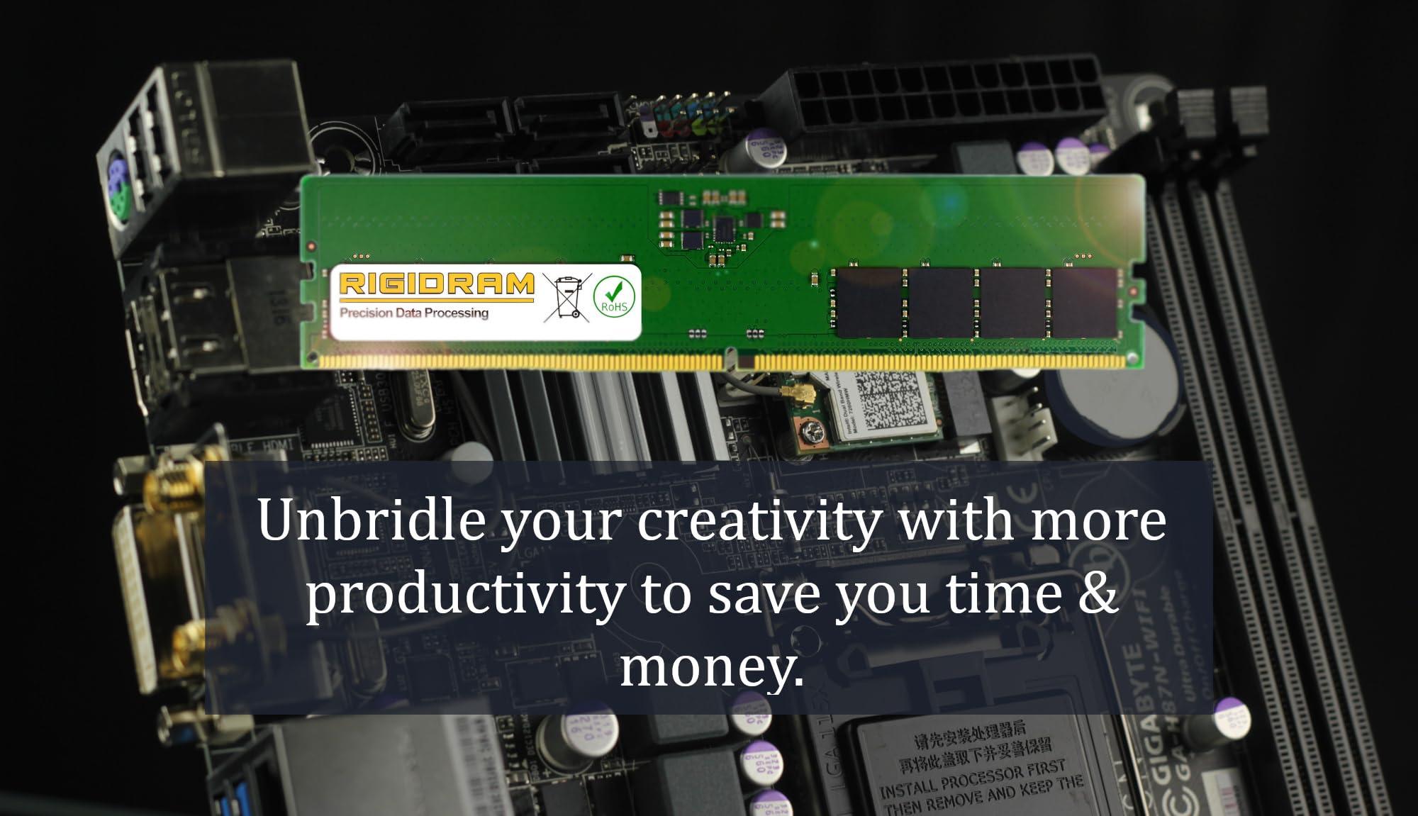 RigidRAM RigidRAM 16GB SNPDFK3YC/16G AA138422 Replacement for Dell DDR4 2666MHz RDIMM Server Memory for PowerEdge M640 288-Pin