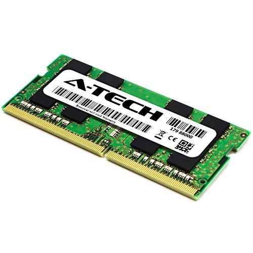 A-Tech Components A-Tech 32GB DDR4 2666MHz PC4-21300 (PC4-2666V) CL19 SODIMM 2Rx8 1.2V 260-Pin Non-ECC SO-DIMM Laptop Notebook RAM Memory Module