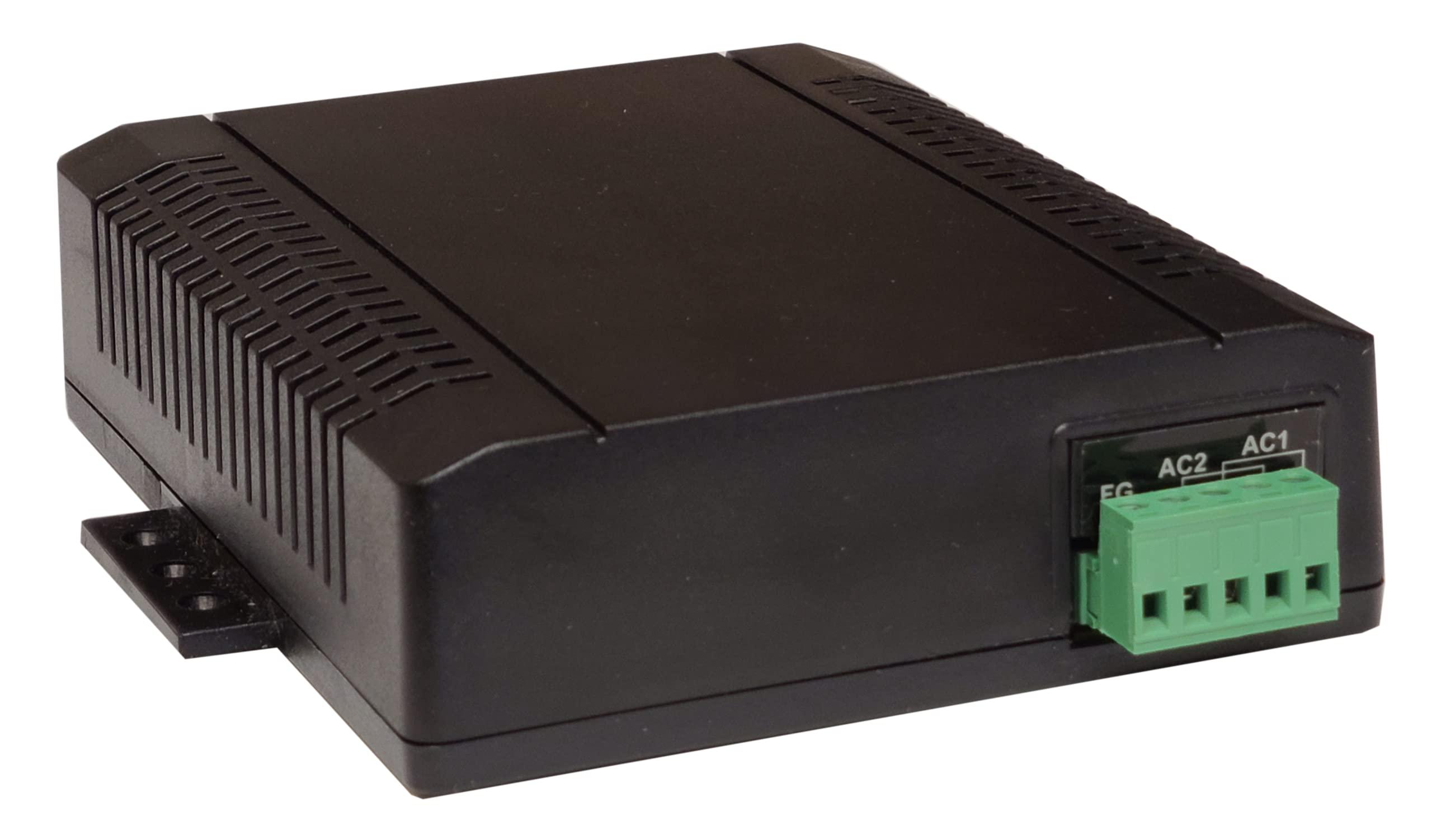 Tycon Power TP-DCDC-A2456GD-BT - 22-35VAC or VDC Input, 56V 802.3bt Gigabit PoE Output, 90W