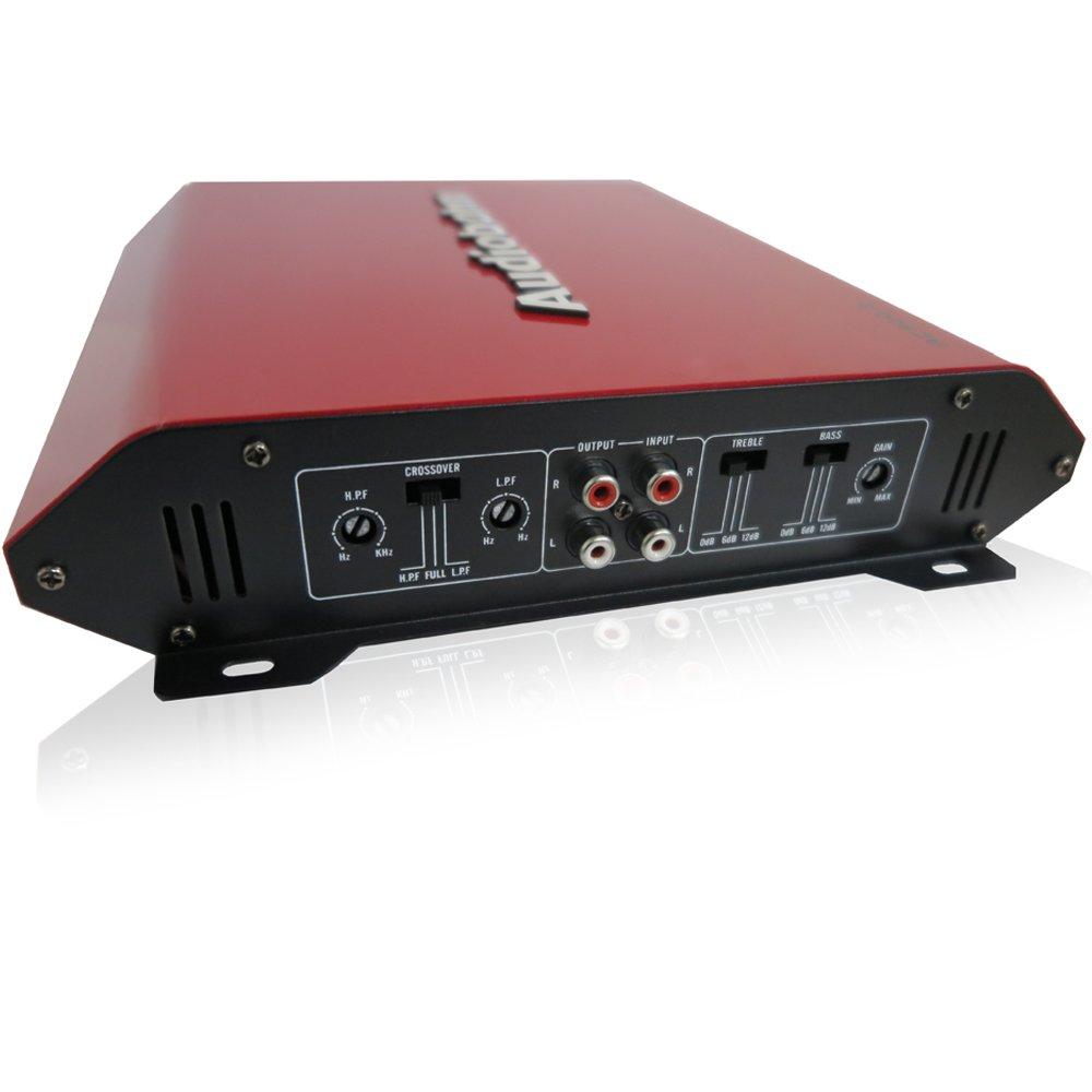 Audiobahn Audiobahn 2 Channel Amplifier Red