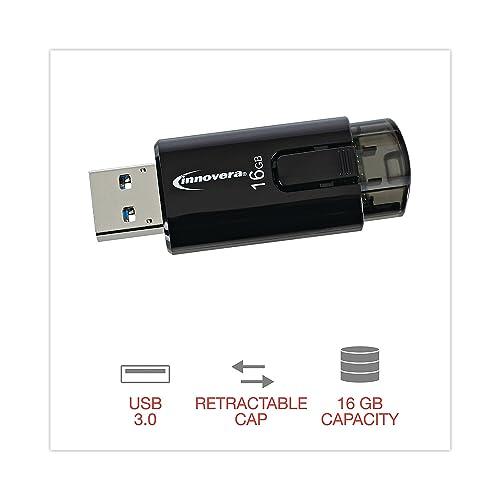 Innovera Innovera 82316 16 GB USB 3.0 Flash Drive (3/Pack)