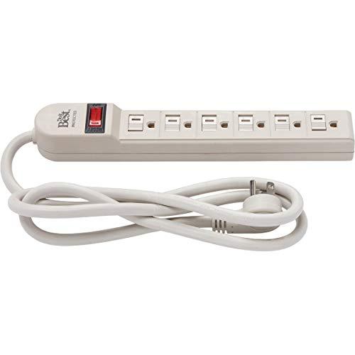 Woods Import Woods Import 041453DB Best, 6-Outlet Surge Strip