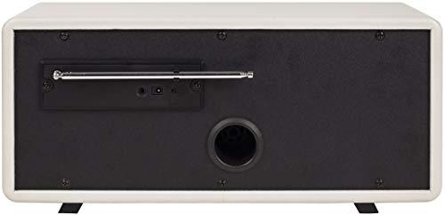 Crosley Crosley CR3037A-WS Harmony Modern Bluetooth FM Tabletop Radio, White Sand