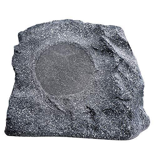 OSD Audio OSD Audio 8" High Fidelity Outdoor Rock Speaker Durable Weather-Resistant Design, Single - Granite Grey RS850