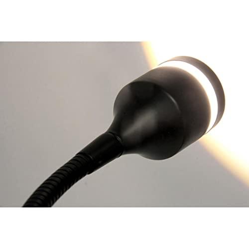 Adesso Adesso 3217-01 Prospect 9.5\" -14.5\" LED Clip Lamp, Black, Smart Outlet Compatible