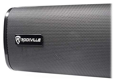 Rockville Rockville ROCKBAR 40" 400W Soundbar W/Wireless Subwoofer/Bluetooth/HDMI/Optical, Black