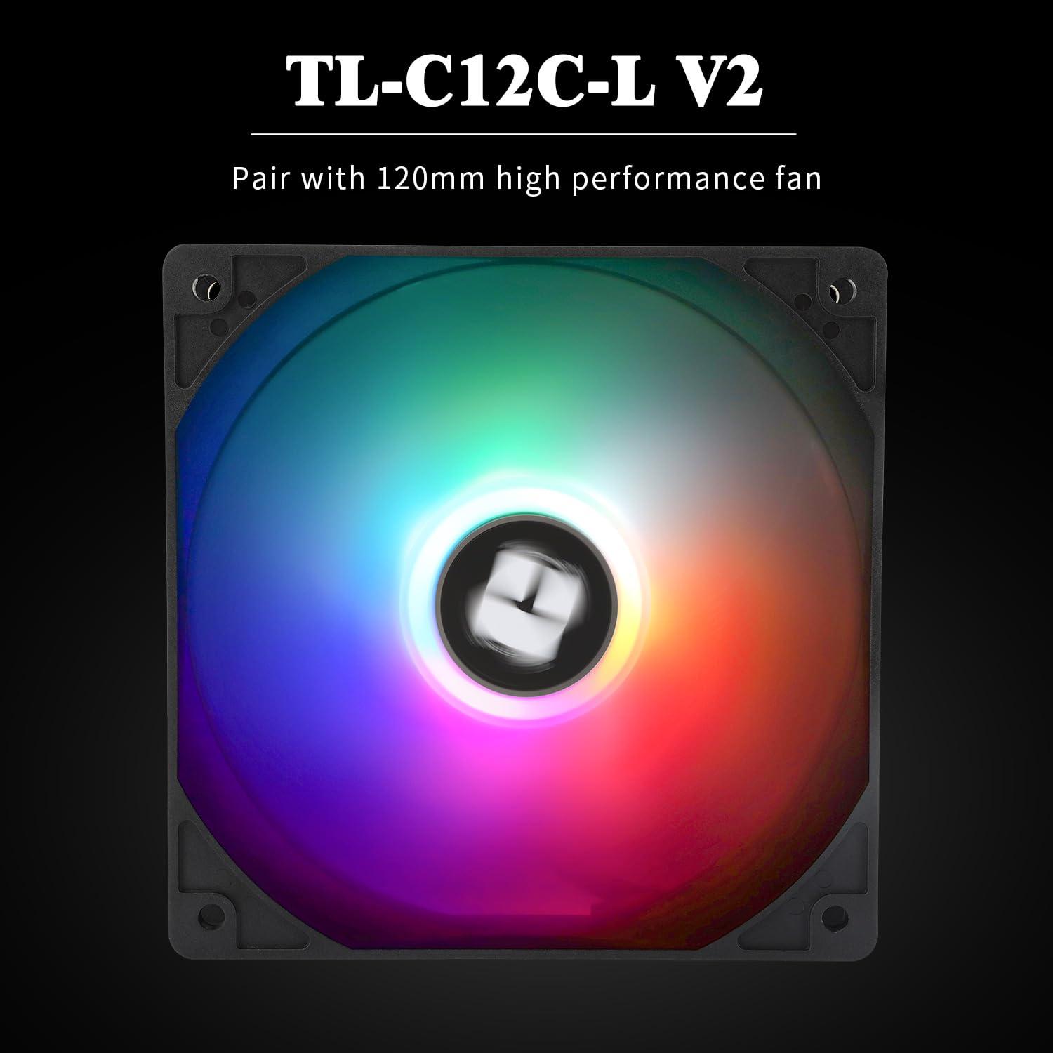 Thermalright Thermalright Assassin X 120R SE V2 CPU Air Cooler,120mm PWM Quiet Fan CPU Cooler with 1550RPM,Fixed Lamp Colour,for AM4/AM5,Intel lga1851/1700/1150/1151/1200,148mm Hig PC Cooling