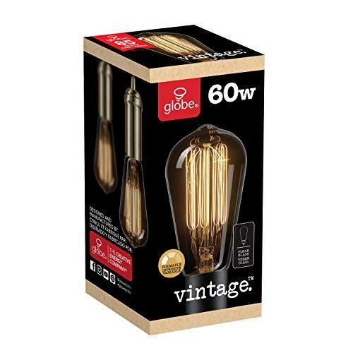 Globe Electric Globe Electric 31321 Vintage Designer Light Bulb, 3 Count (Pack of 1), Cool White