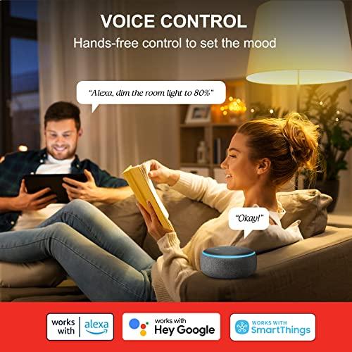 Sengled Sengled Smart Light Bulb, WiFi Light Bulbs That Work with Alexa & Google Home, No Hub Required, Smart LED Light Bulb A19 Soft White Light (2700K), 2 Pack