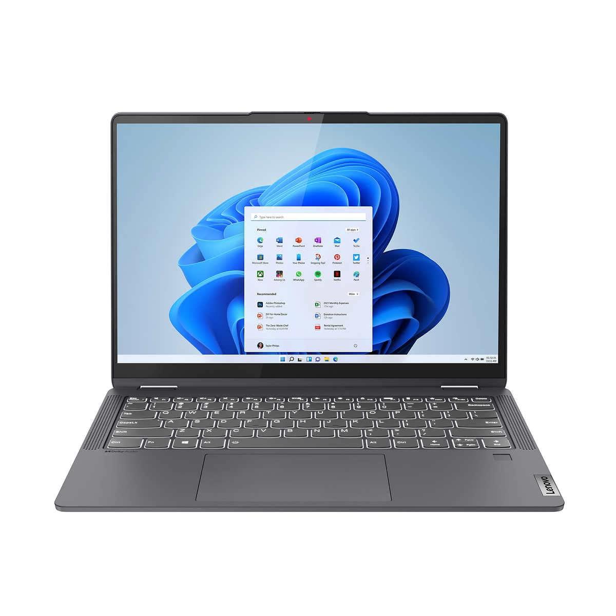 Lenovo Lenovo IdeaPad Flex 5 2-in-1 Laptop 2023 14" WUXGA Touchscreen 6-Core AMD Ryzen 5 5500U 16GB DDR4 512GB SSD Radeon Graphics Digital Pen Backlit KB Fingerprint WiFi 6 Windows 11 Pro w/RATZK 32GB USB