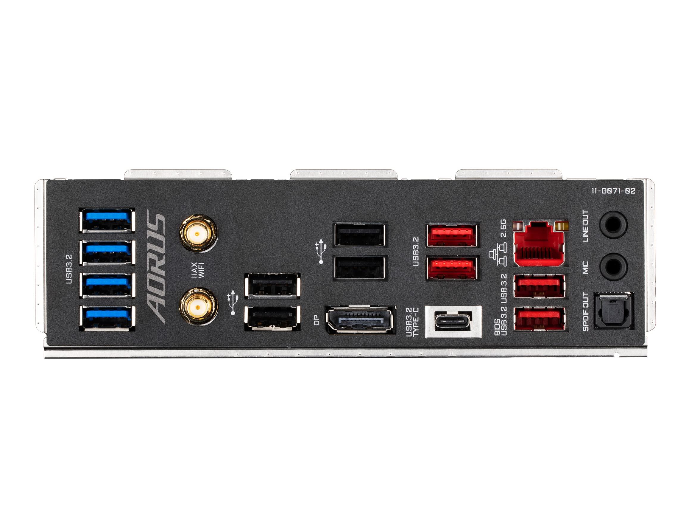 GIGABYTE GIGABYTE Z690 AORUS PRO (LGA 1700/ Intel Z690/ ATX/ DDR5/ Quad M.2/ PCIe 5.0/ USB 3.2 Gen2X2 Type-C/ WiFi 6/ 2.5GbE LAN/ Gaming Motherboard)