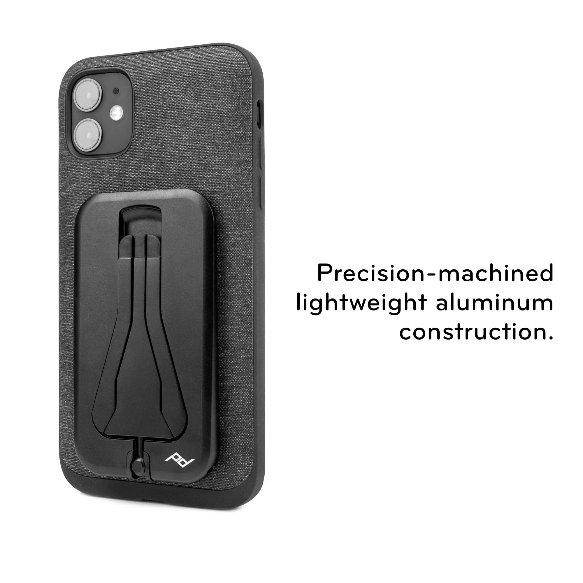 Peak Design Peak Design Mobile Tripod, Black, Compact Design, Portable and Pocket Friendly, MagSafe Compatible, SlimLink Mounting, Use It as a 3-Legged Stand, Kickstand or Grip, Phone Tripod Stand