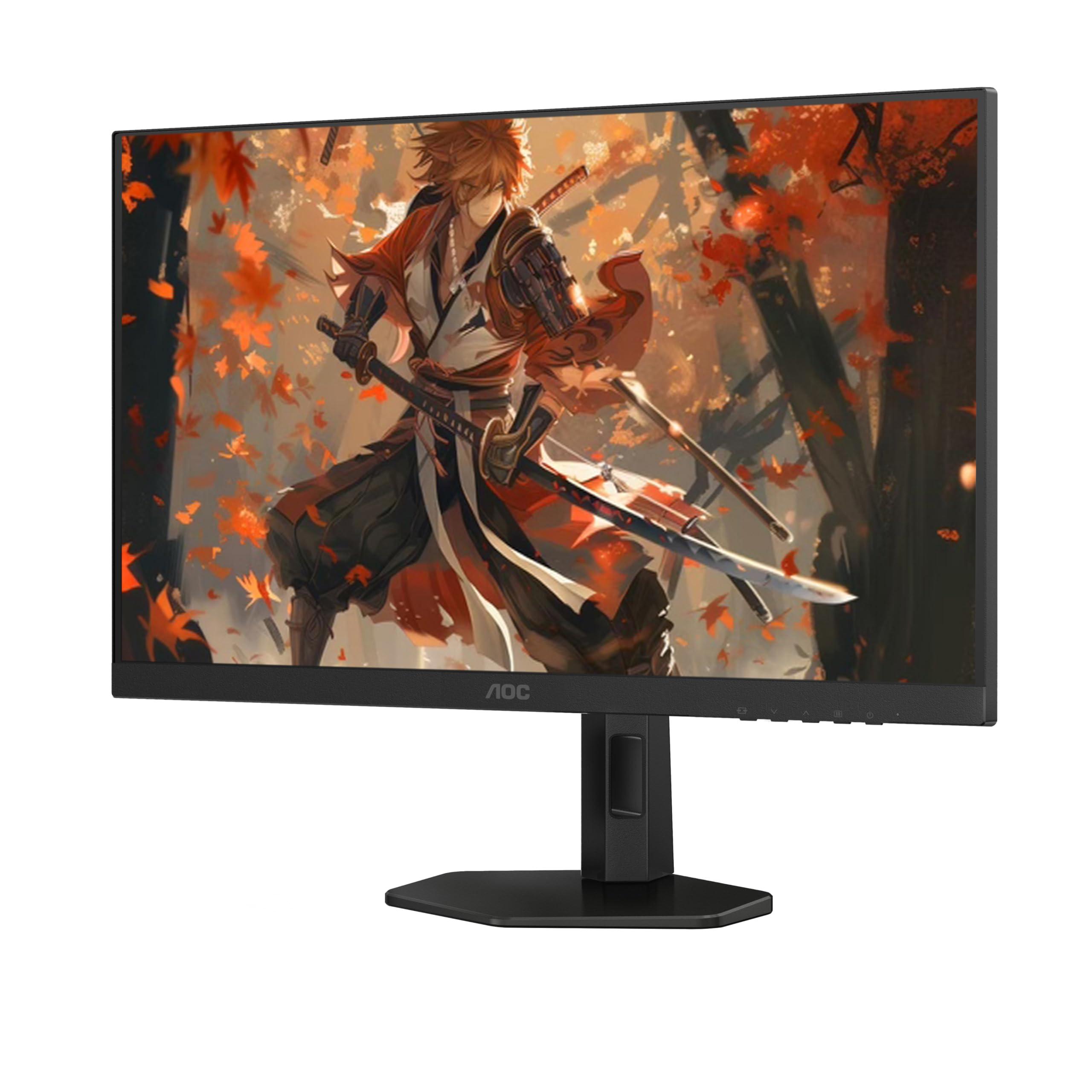 AOC AOC Q27G4XN 27" Gaming Monitor, 2K QHD 2560x1440, 180Hz 1ms, Adaptive-Sync, Height Adjustable, 2X HDMI 2.0, 1x Display Port, Xbox/PS5/Switch Ready, 3-Year Zero-Bright-dot
