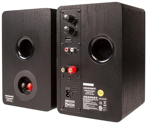 Crosley Crosley T400D-WH Fully Automatic Bluetooth 2-Speed Turntable Record Player with S100A Stereo Speakers, White