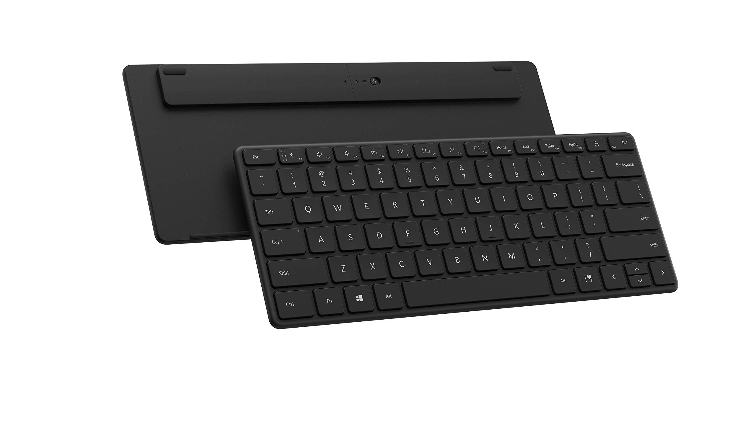 Microsoft Microsoft Designer Compact Keyboard - Matte Black. Standalone Wireless Bluetooth Keyboard. Compatible with Bluetooth Enabled PCs/Mac