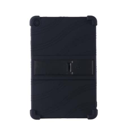 TEKNET TEKNET Case for Huawei MatePad SE 10.4 Shockproof Silicone Case with Folding Stand Base, Anti-Slip Protection Anti-Fall (Black)
