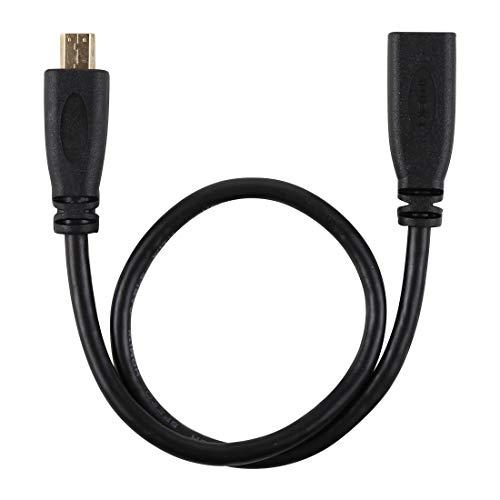 chenyang chenyang 30cm HDMI 1.4 Type D Micro HDMI Male to Micro HDMI Female HDMI Extension Cable