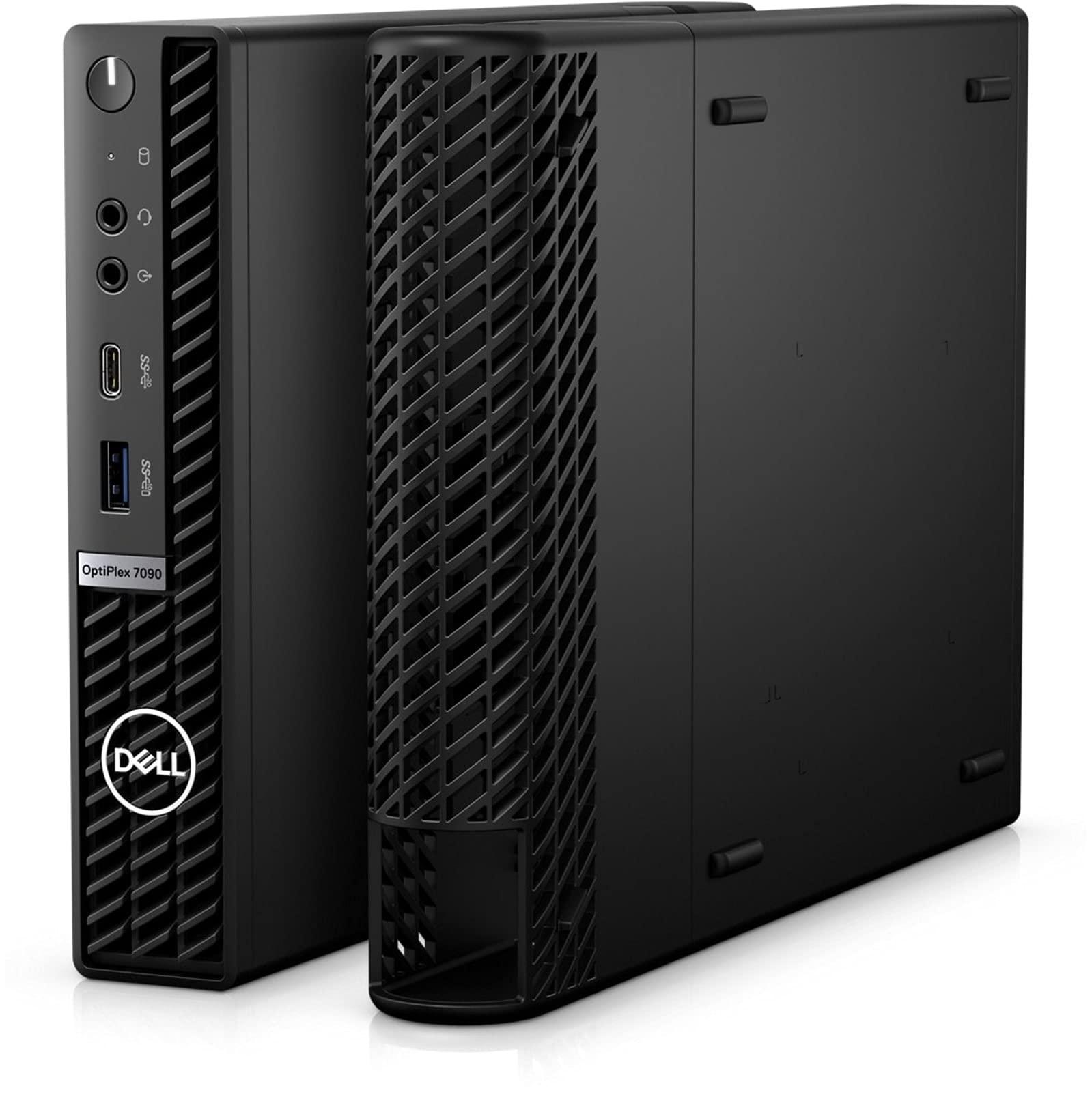 Dell Dell Optiplex 7090 Micro Desktop | Core i7-10700T - 256GB SSD Hard Drive - 64GB RAM | 8 cores @ 4.5 GHz Win 11 Pro Black (Renewed)
