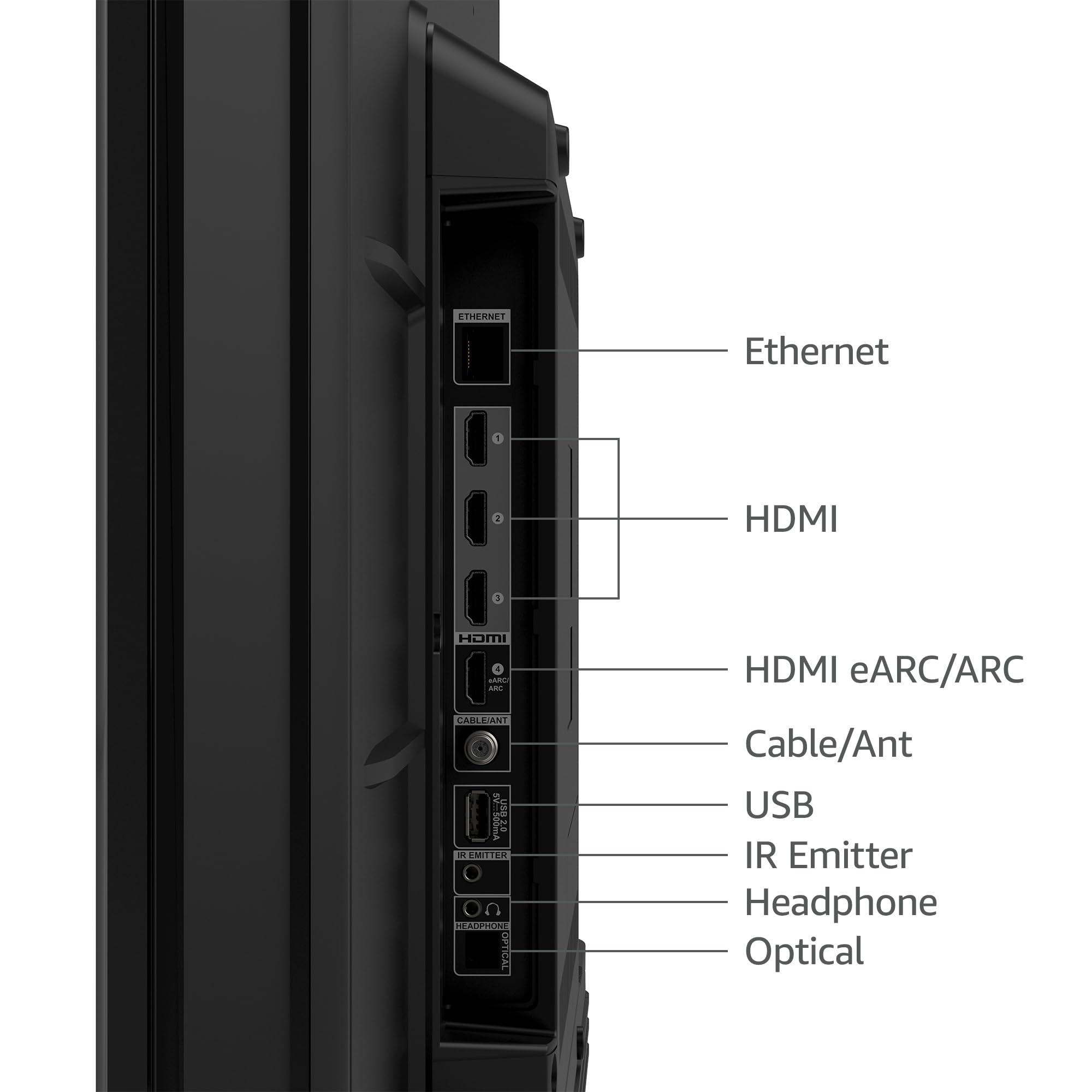 Amazon Amazon Fire TV 55" 4-Series 4K UHD smart TV, stream live TV without cable, 2024 release