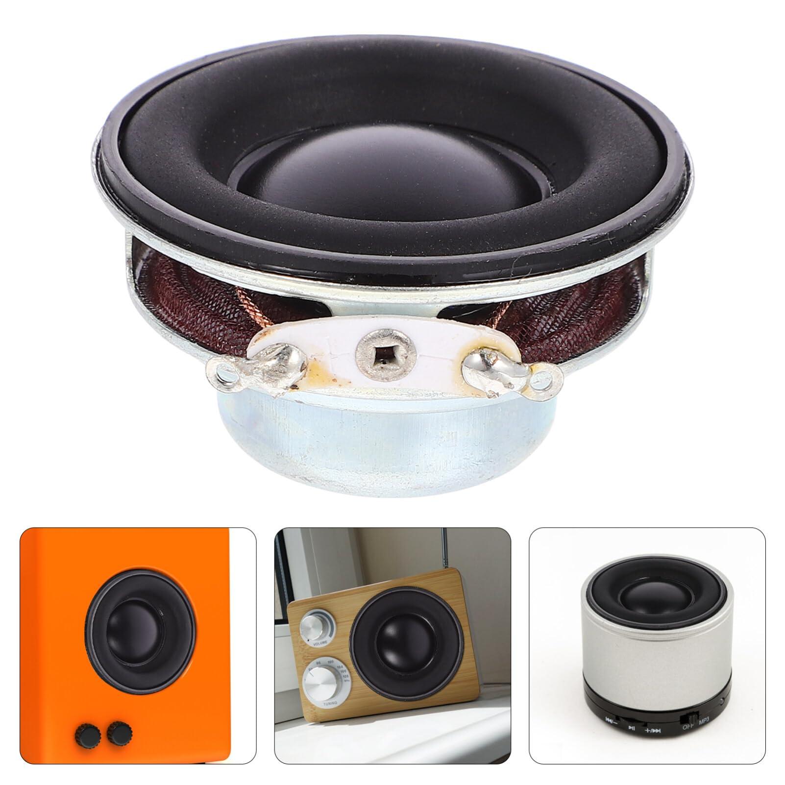 Healifty Healifty Full Range Speaker 4 Ohm 5w Mini DIY Audio Subwoofer Loudspeaker Computer Speakers Home Car Audio Speakers