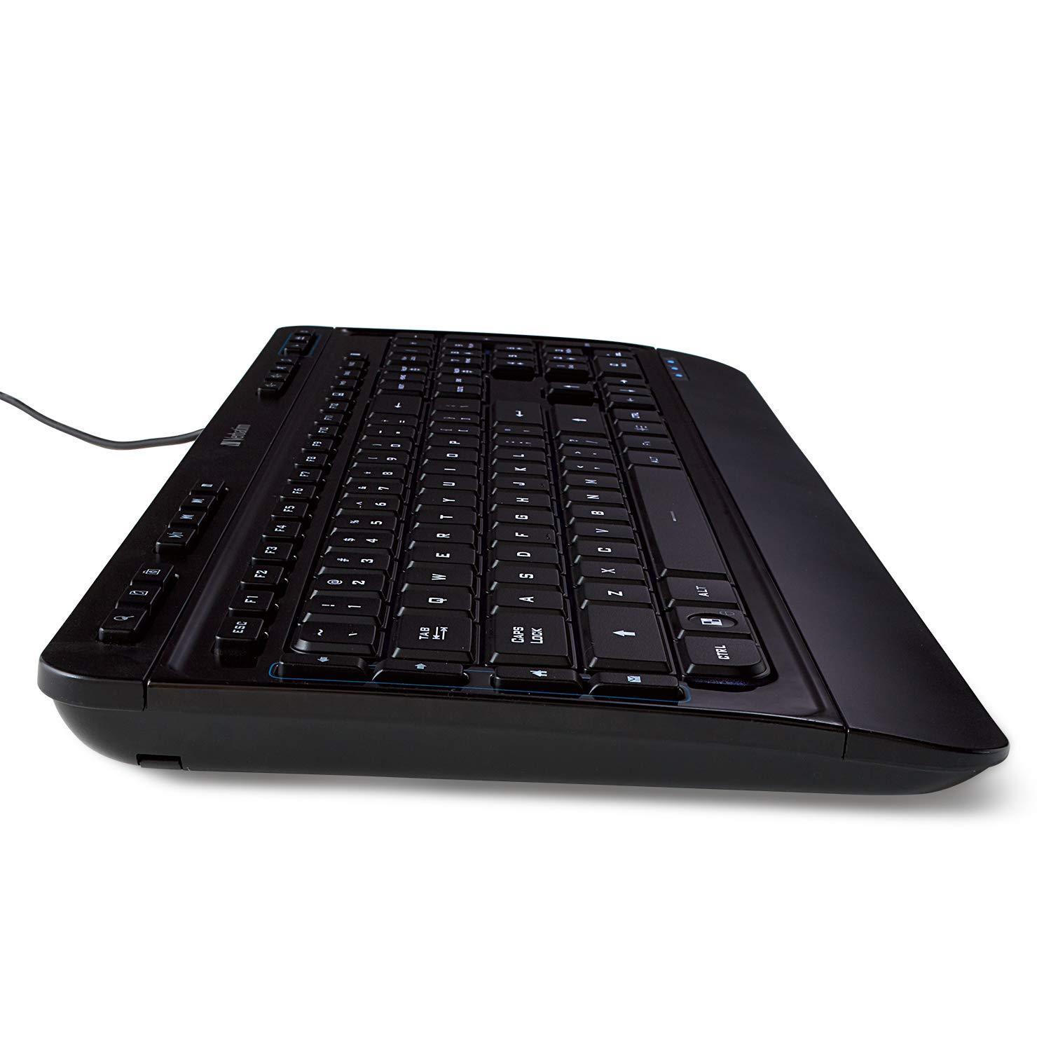 Verbatim Verbatim Illuminated Wired Keyboard (Pack of 3)