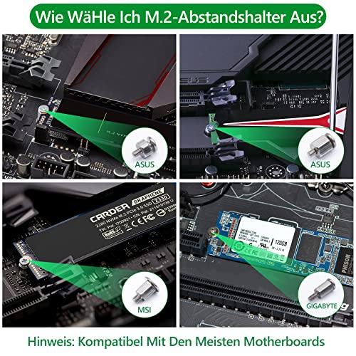 LuKaiSen 633pcs Laptop Screws, M.2 NVMe SSD Mounting Screw Kit, M2 M2.5 M3 Notebook Computer Screw Set with Screwdriver for Asus Gigabyte MSI Motherboards Compatible with IBM/HP/Dell Lenovo/Samsung/Sony