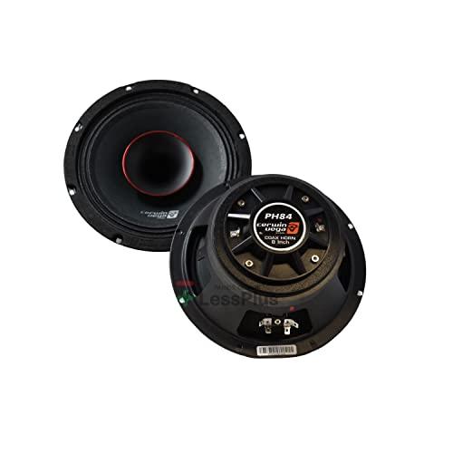 Cerwin-Vega Cerwin Vega 8\" PRO Full-Range Co-Ax Horn Speaker in a Pair - 4 High Sensitivity Car Coaxial Speakers with Ferrite Strontium Magnet, Advanced Voice Coil, Tweeters for Superior Car Audio System PH84