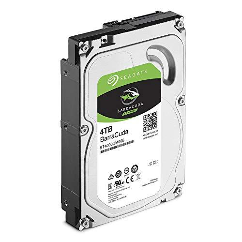 Seagate Seagate BarraCuda Internal Hard Drive 4TB SATA 6Gb/s 256MB Cache 3.5-Inch (ST4000DM005)