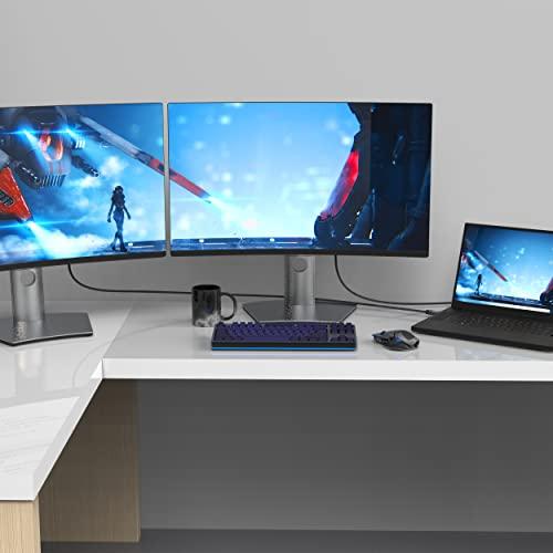 Monster Monster M-Series 3000 Certified Premium 8K High Speed - 2.1, 4K 120Hz , 48 Gbps- HDMI Cables for Apple TV, Roku, Smart TV, Laptop, Montior - 4.9 ft