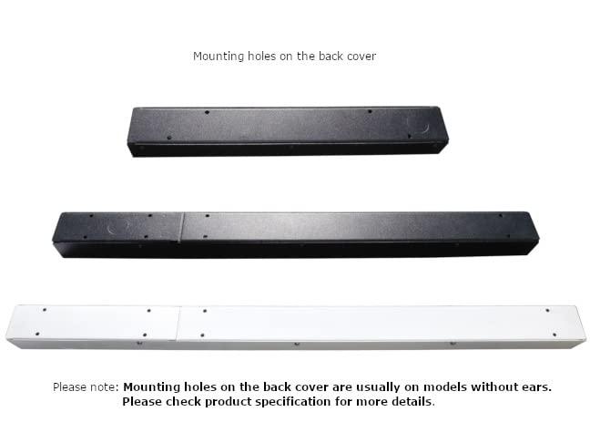 X1 20 inch Hardwired Power Strip (NO Power Cord), 6 Vertical Outlets (NOT Tamper Resistant), NO Ears (Without mounting tabs), 15A (NOT a 20 Amp Unit), USB