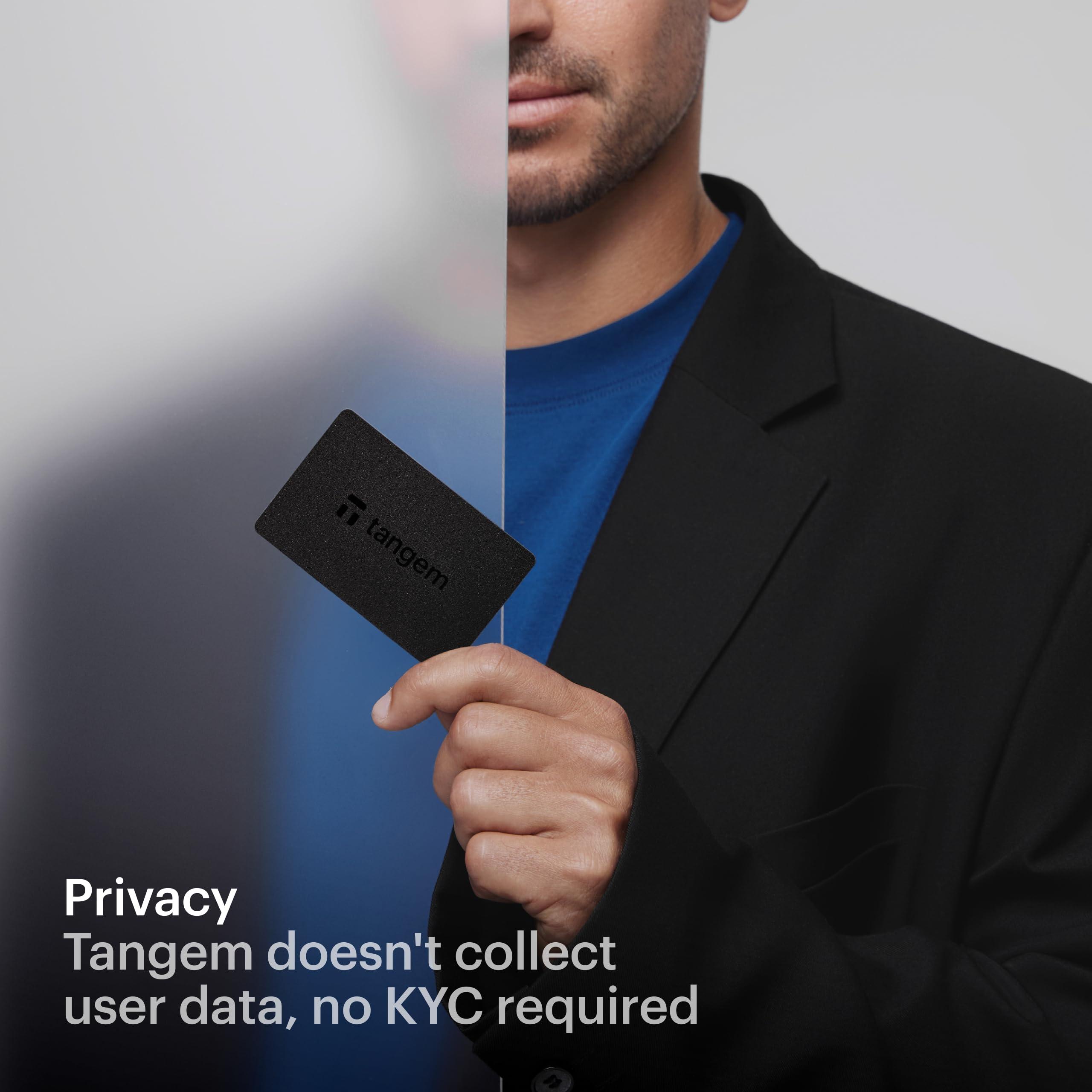 TANGEM TANGEM Wallet Pack of 2 - Secure Crypto Wallet - Trusted Cold Storage for Bitcoin, Ethereum, NFT\'s & More Coins - 100% Offline Hardware Wallet