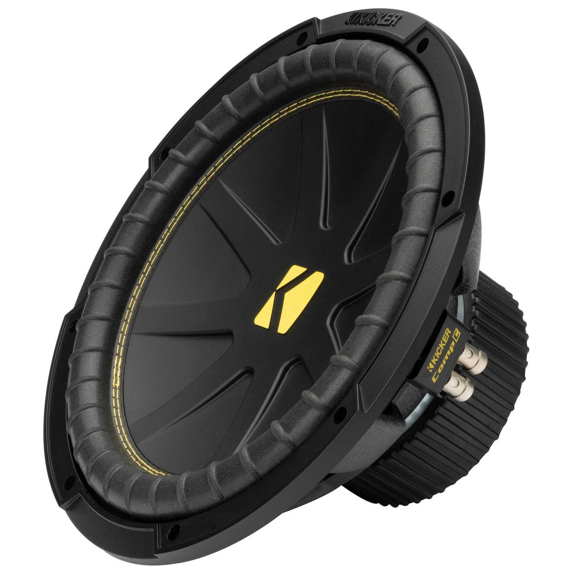 KICKER KICKER 50CWCD124 CompC 12" Subwoofer, Dual 4-Ohm