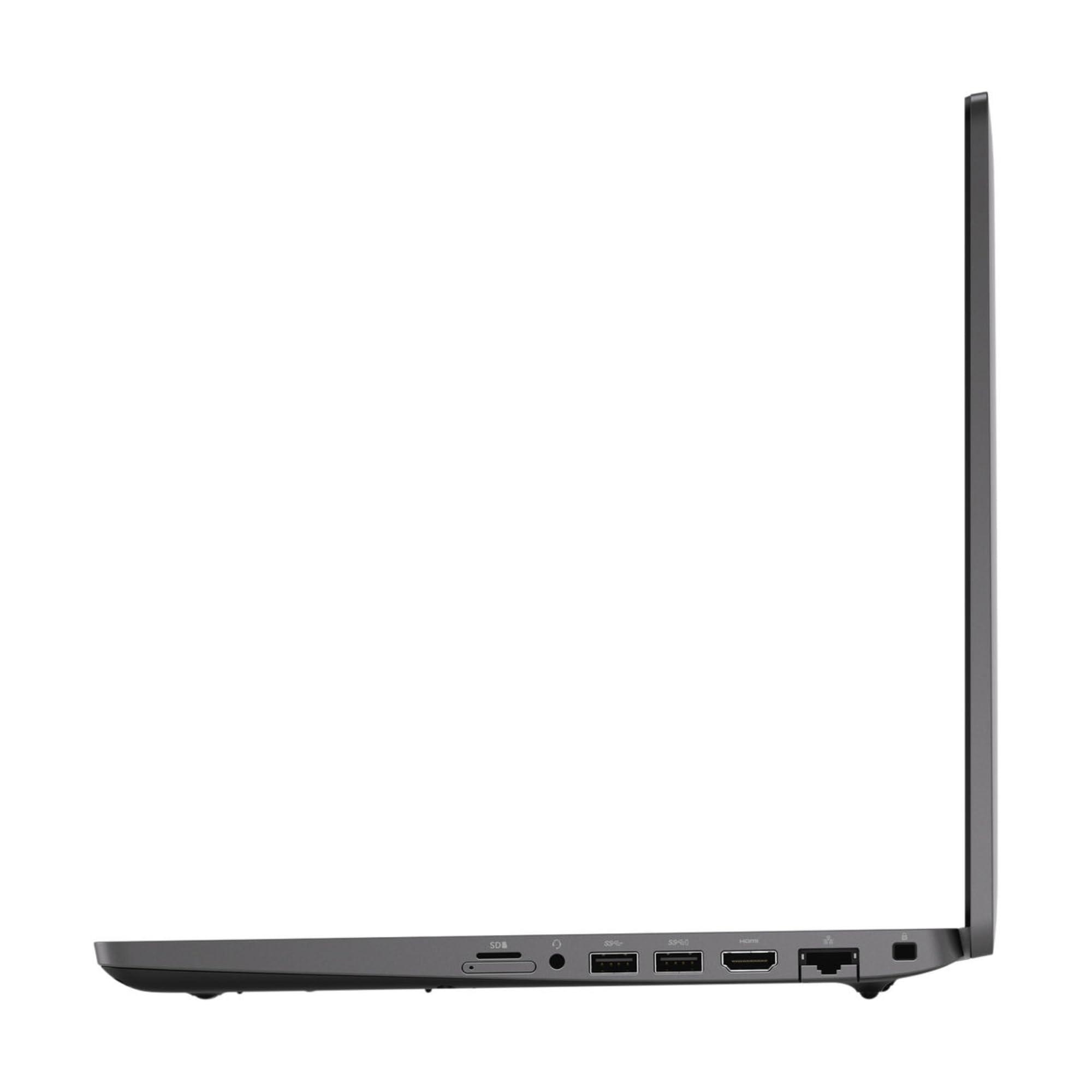 Dell Dell Latitude 5500 15.6 FHD Intel Core i5-8365U 1.6GHz Quad Core, 16GB RAM, 512GB Solid State Drive, Windows 11 Pro 64Bit, CAM, USB-C Dock TB16 with AC Adapter, Black (Renewed)