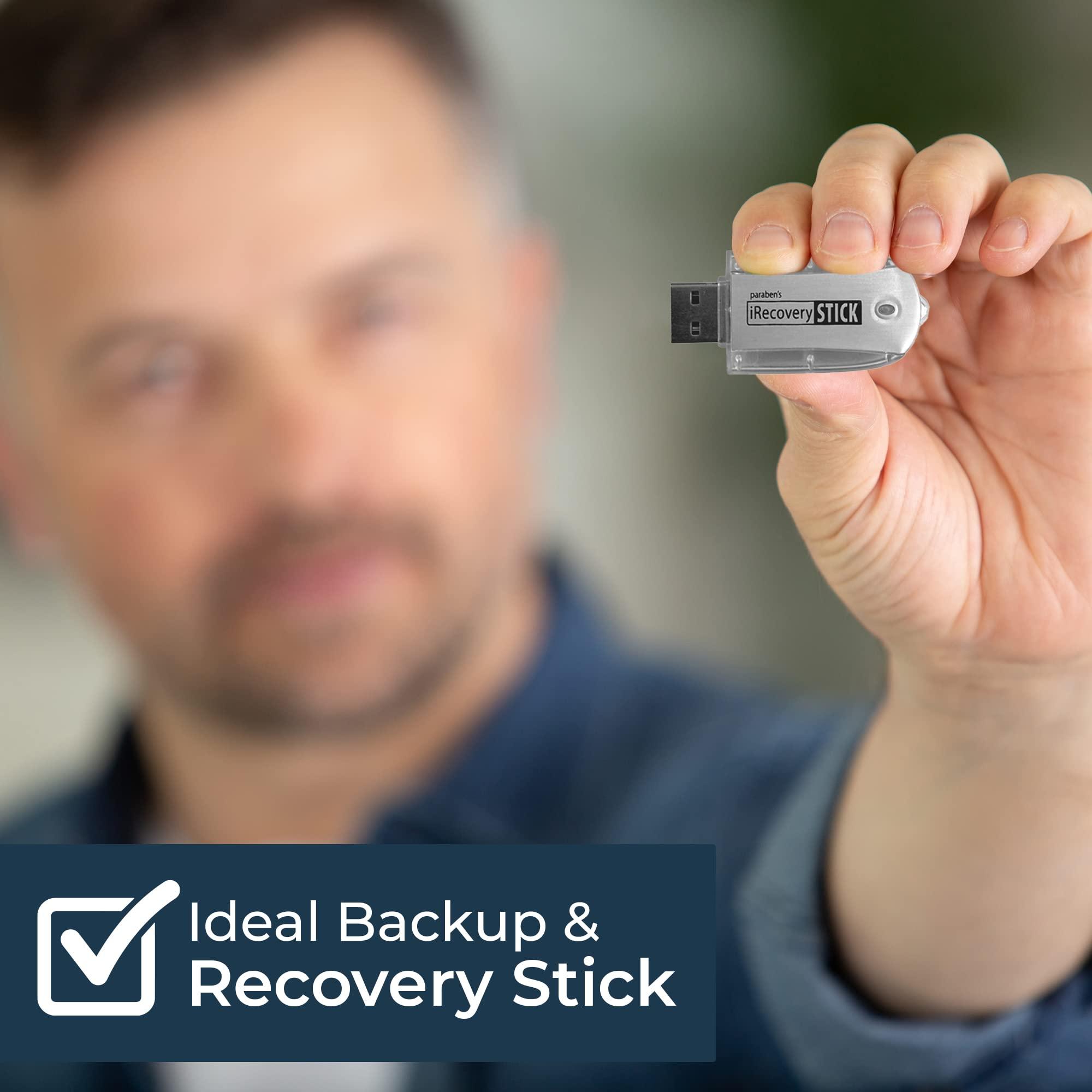 Spy-MAX Paraben Data iRecovery Stick for iPhone and iPad - Deleted Files Recovery & Backup Stick Compatible with Windows Software - Data Recovery Portable USB Flash Drive