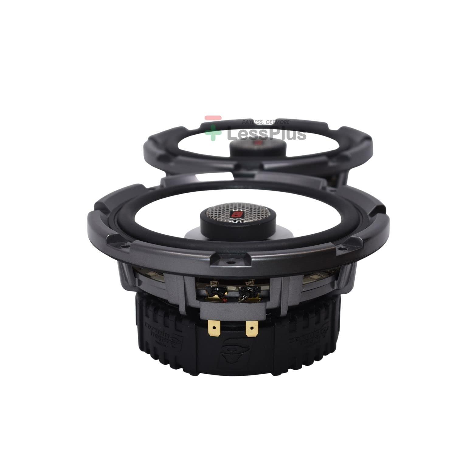 Cerwin Vega Mobile CV Cerwin Vega SM65F4 6.5 4 450W Max / 100W RMS 2-Way Coaxial Speaker w/Flush Mount 1 Titanium Dome Tweeter (Pair)