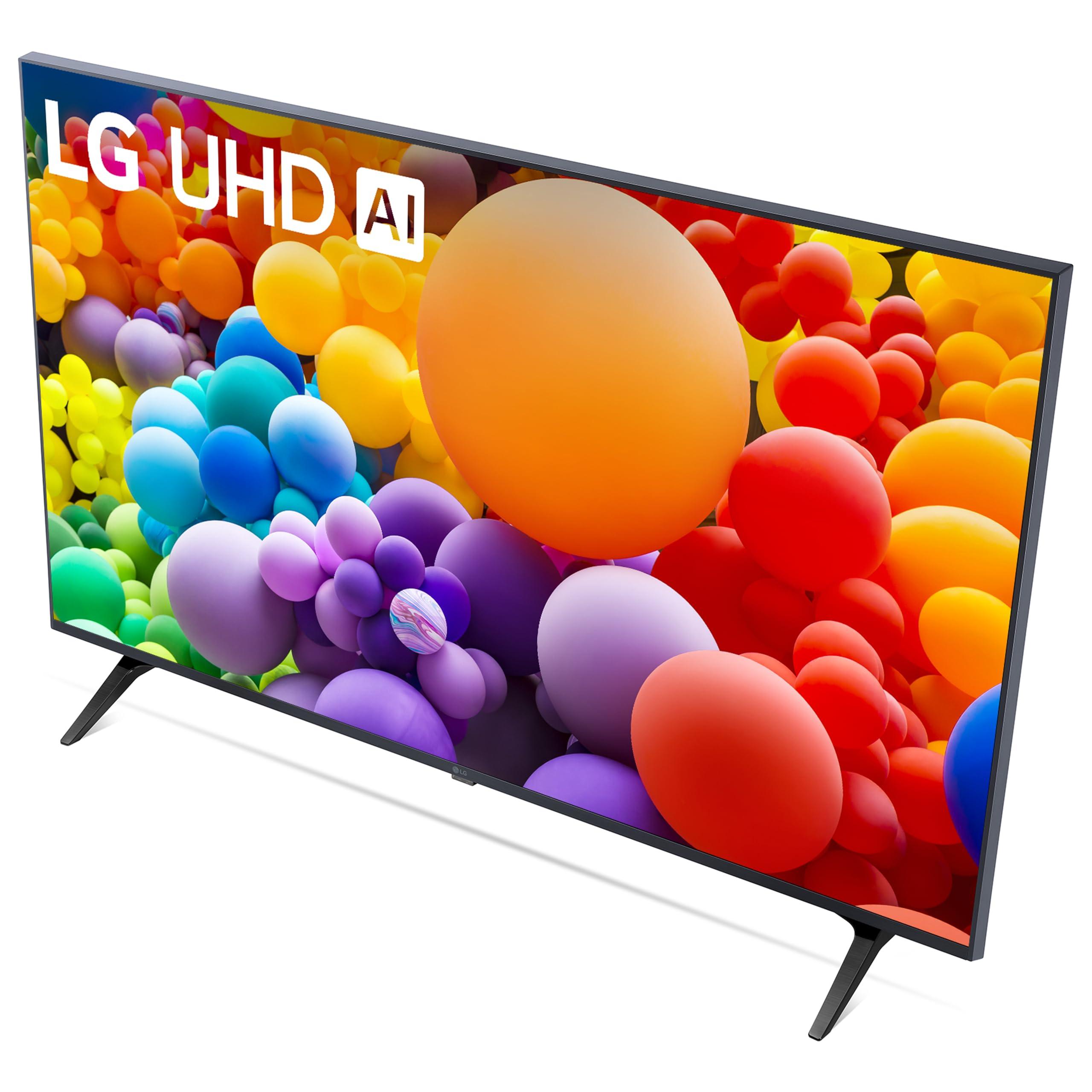 LG LG 43-Inch Class UT75 Series LED Smart TV 4K Processor Flat Screen AI-Powered with Alexa Built-in (43UT7590PUA, 2024)