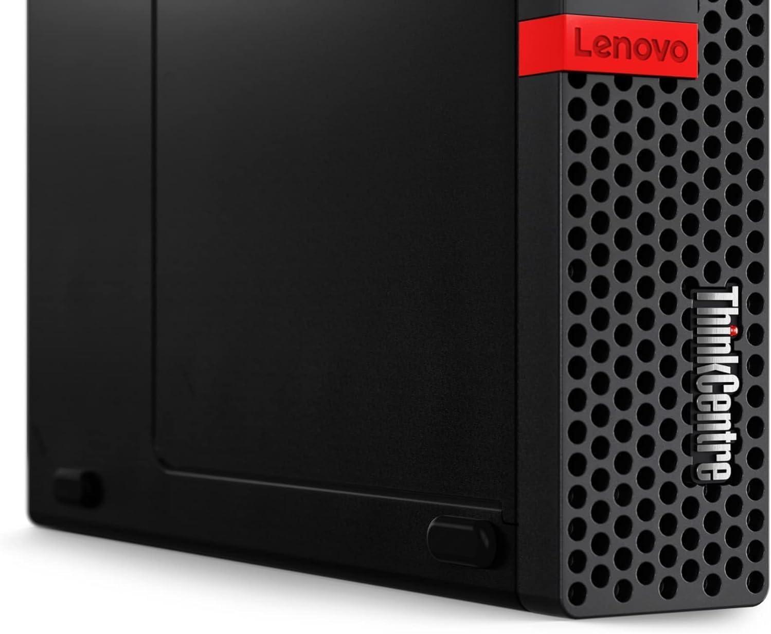 Lenovo Lenovo ThinkCentre Tiny Business Desktop Mini PC, AMD Processor, 16GB RAM, 256GB PCIe SSD, 2X Display Port, USB 3.1 Gen 1, RJ-45, Wi-Fi, Windows 11 Pro, Black