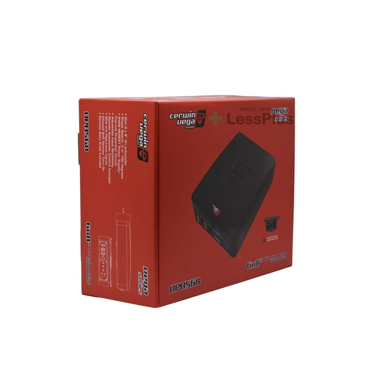 Cerwin Vega Mobile CV Cerwin Vega Spare Tire Underseat Active Passive Subwoofers (VPAS68)