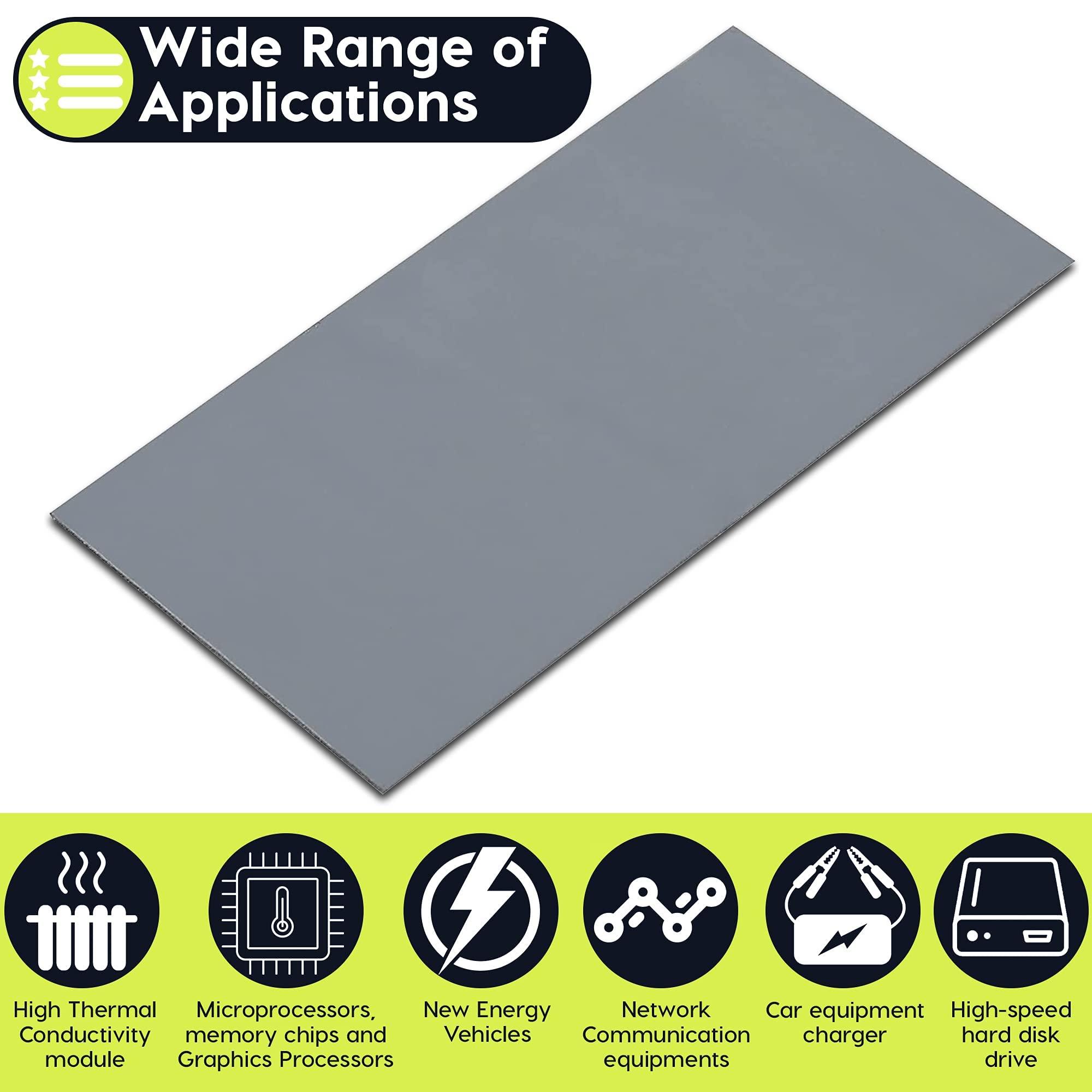 Gelid Solutions Gelid Solutions GP-Extreme Thermal Pad 80 x 40 x 2.0 mm Excellent Heat Conduction, Ideal Gap Filler Easy Installation Thermal Conductivity 12W