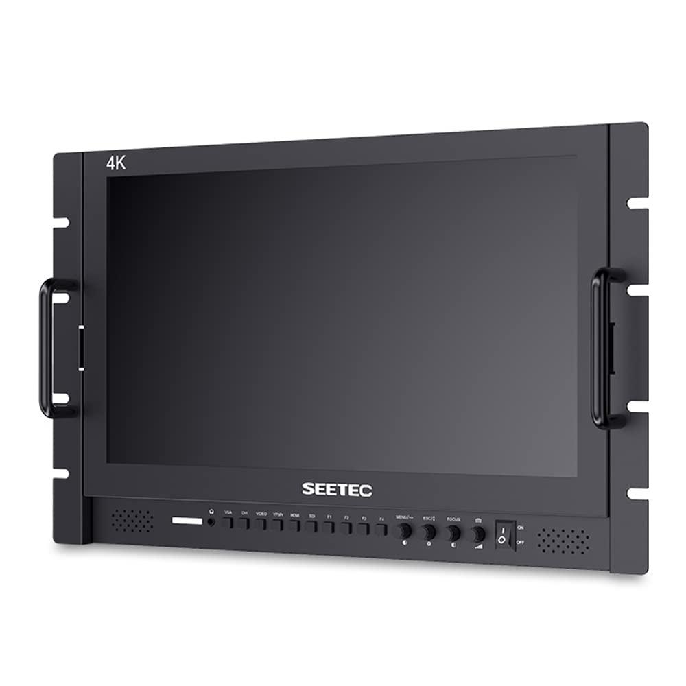 SEETEC SEETEC P173-9HSD-RM 17.3" 7RU Rack Mount Broadcast LCD Monitor Full HD 3G-SDI/HDMI with 19201080 3G-SDI HDMI AV YPbPr