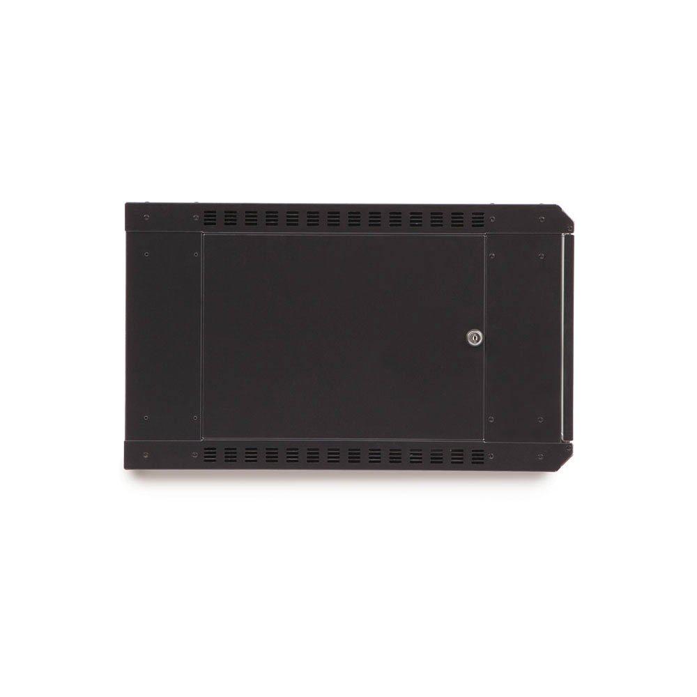 Kendall Howard Rackmount Fixed Wall Mount Cabinet, Glass Door, 6U