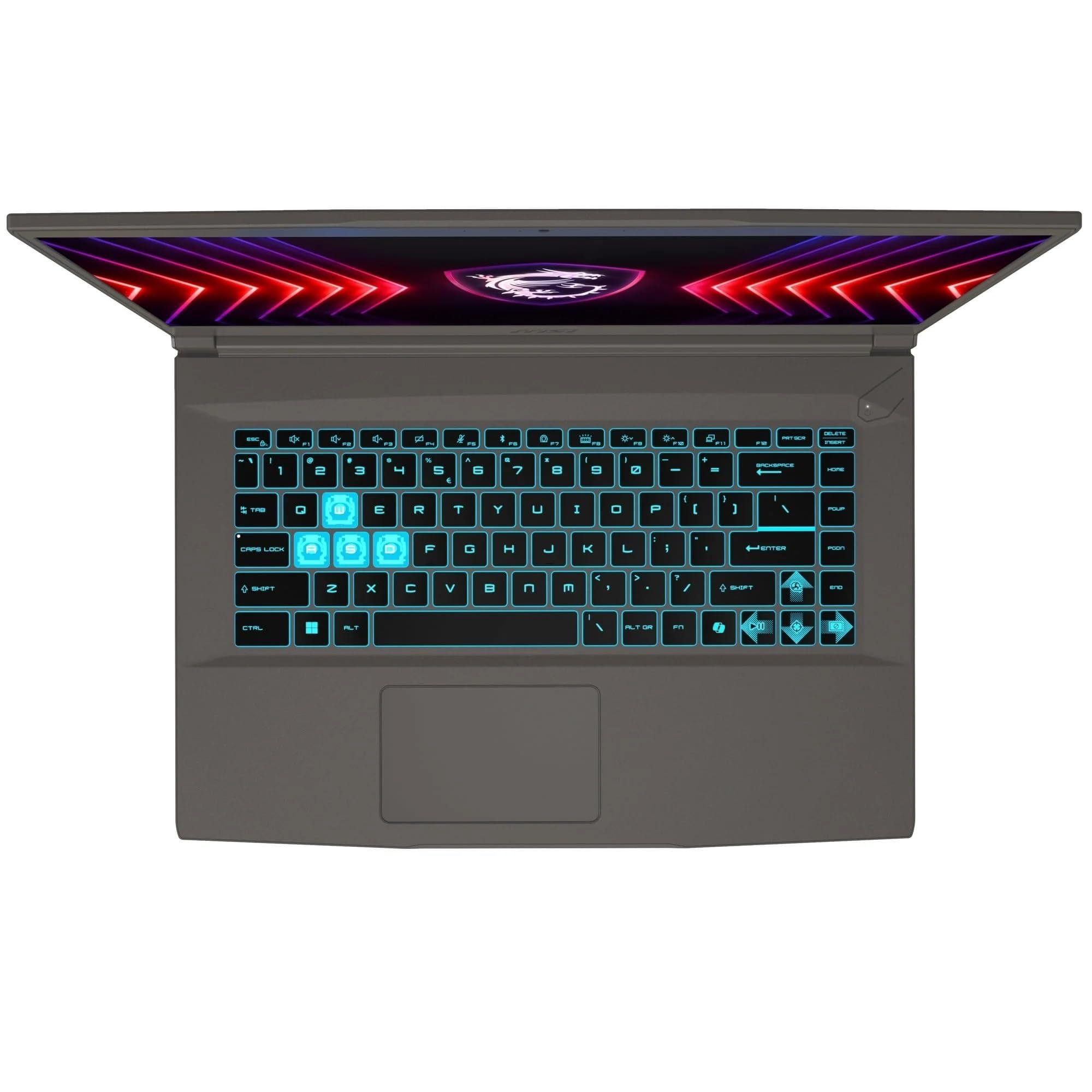 MSI MSI Thin 15.6" 144Hz Gaming Laptop - Intel Core i5-12450H NVIDIA GeForce RTX 3050 8GB DDR4 512GB SSD Gray