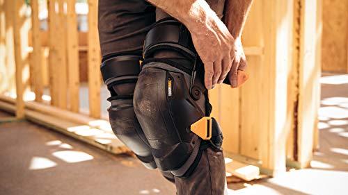 ToughBuilt ToughBuilt - Heavy Duty Foam Thigh Support Stabilization Knee Pads - Comfortable, Adjustable, Ultimate Stability - (TB-KP-3), black