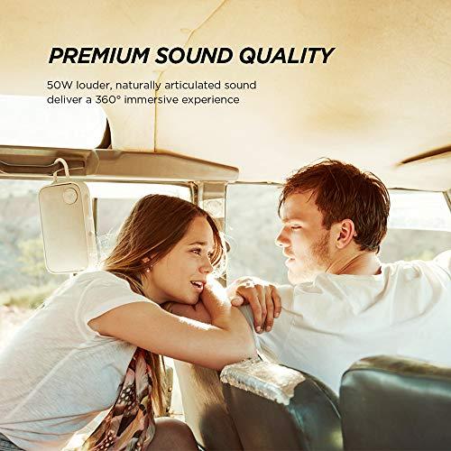 Libratone Libratone One Click Portable Bluetooth Speaker, Touch Control, 50W Powerful Sound, Streaming Online Music & Internet Radio, Preset 5 Favorite, IPX4 Waterproof, 12hours Playtime -Green