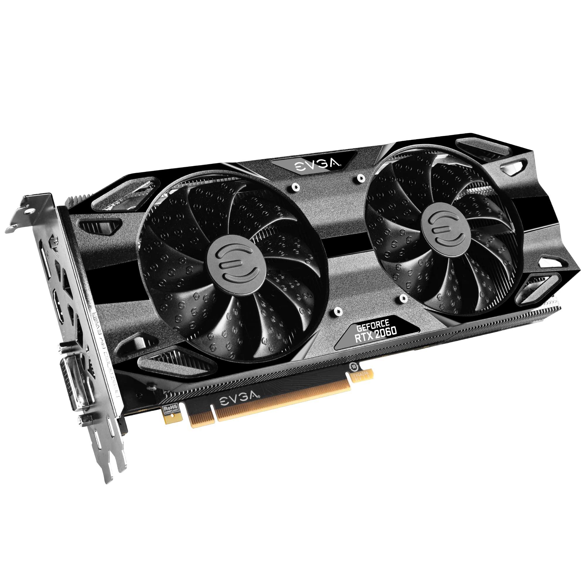 EVGA EVGA GeForce RTX 2060 12GB XC Gaming,12G-P4-2263-KR, GDDR6,Dual Fans,Metal Backplate
