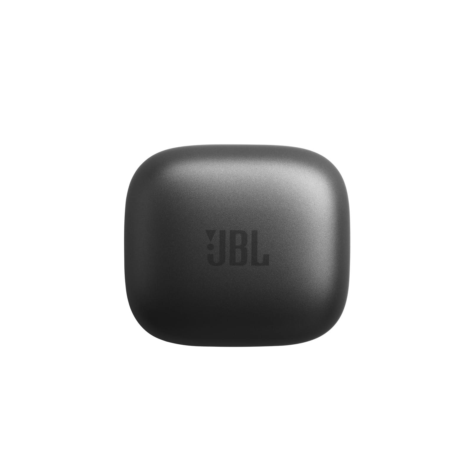 JBL JBL Live Free 2 - True Wireless Noise Cancelling Earbuds, Up to 35hrs of Playtime, 6 mics for Perfect Calls with Zero Noise, IPX5 Waterproof, Oval Tubes for Better Comfort, Isolation, & bass (Black)