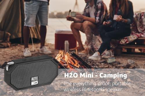 Altec Lansing Altec Lansing Mini H2O - Waterproof Bluetooth Speaker, IP67 Certified & Floats in Water, Compact & Portable Speaker for Hiking, Camping, Pool, and Beach