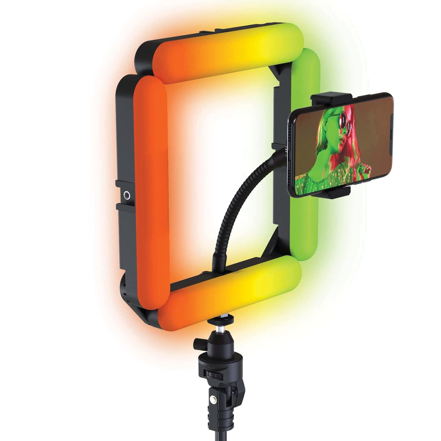 Bower Bower WA-MOD4RGB RGB Quad Modular Light Kit with Tripod, Black