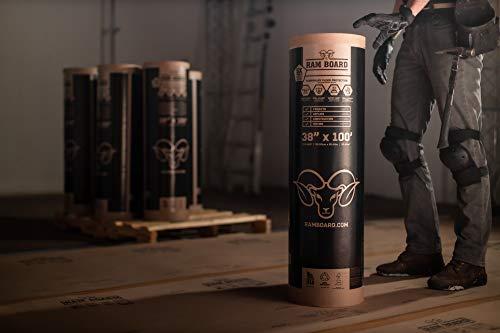 Ram Board Ram Board 38 inch x 100 feet Heavy Duty Painting, Remodeling, Construction, Temporary Floor Protection (317 Sq. Ft.) - 46 RB 38-100